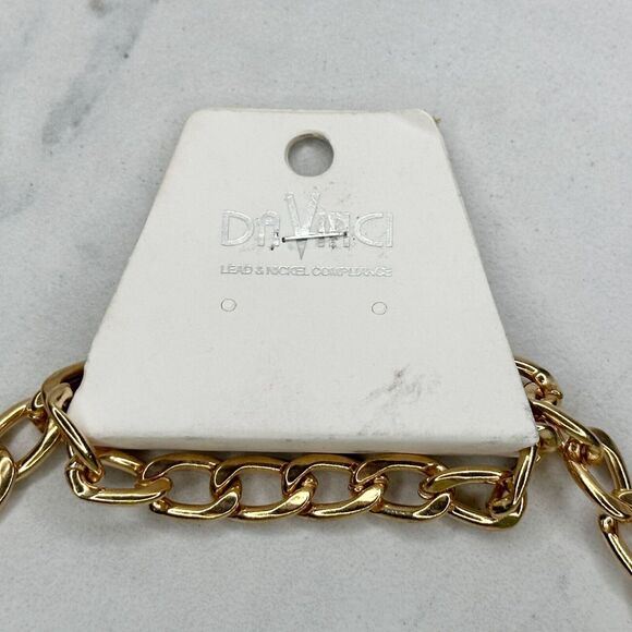 Da Vinci Gold Chain Link Belt Y2K Festival ✨ - Picture 6 of 11